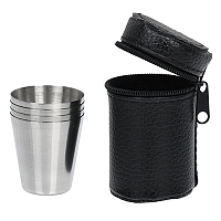 BOYSCOUT Набор стопок 4*30 мл, в чехле