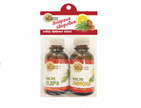 Эфирное масло набор 2*15 мл (кедр, лимон) БТ