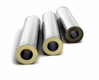 Труба-сэндвич TMF ф115/215, 0,5м, 0,5мм, нн